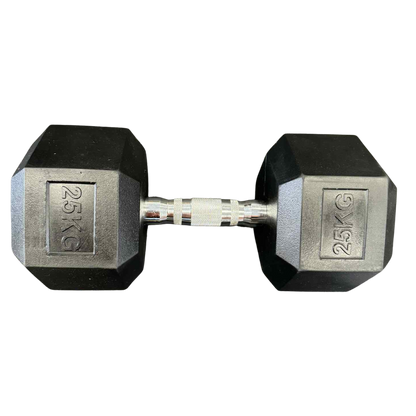 Rubber Hex Dumbbells