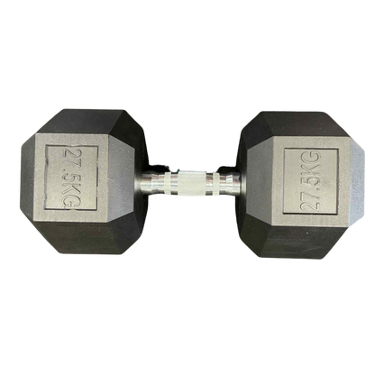 Rubber Hex Dumbbells