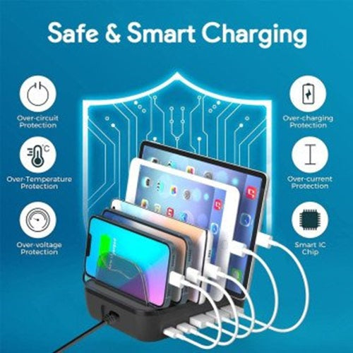 5 Port USB Charging Station