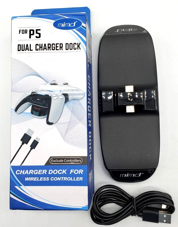 PS5 Dock - Dual Controller Charger