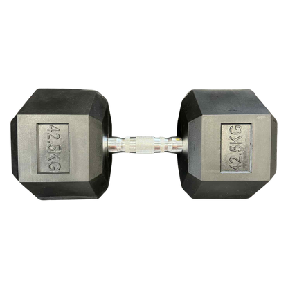 Rubber Hex Dumbbells