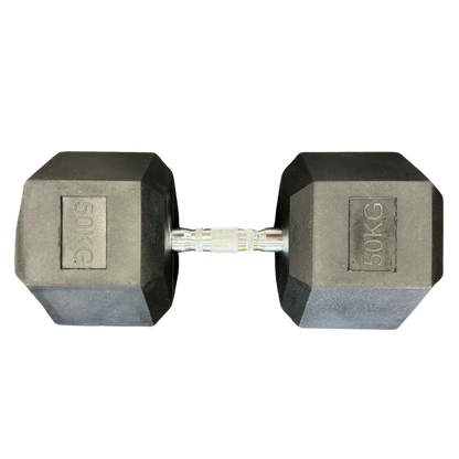 Rubber Hex Dumbbells