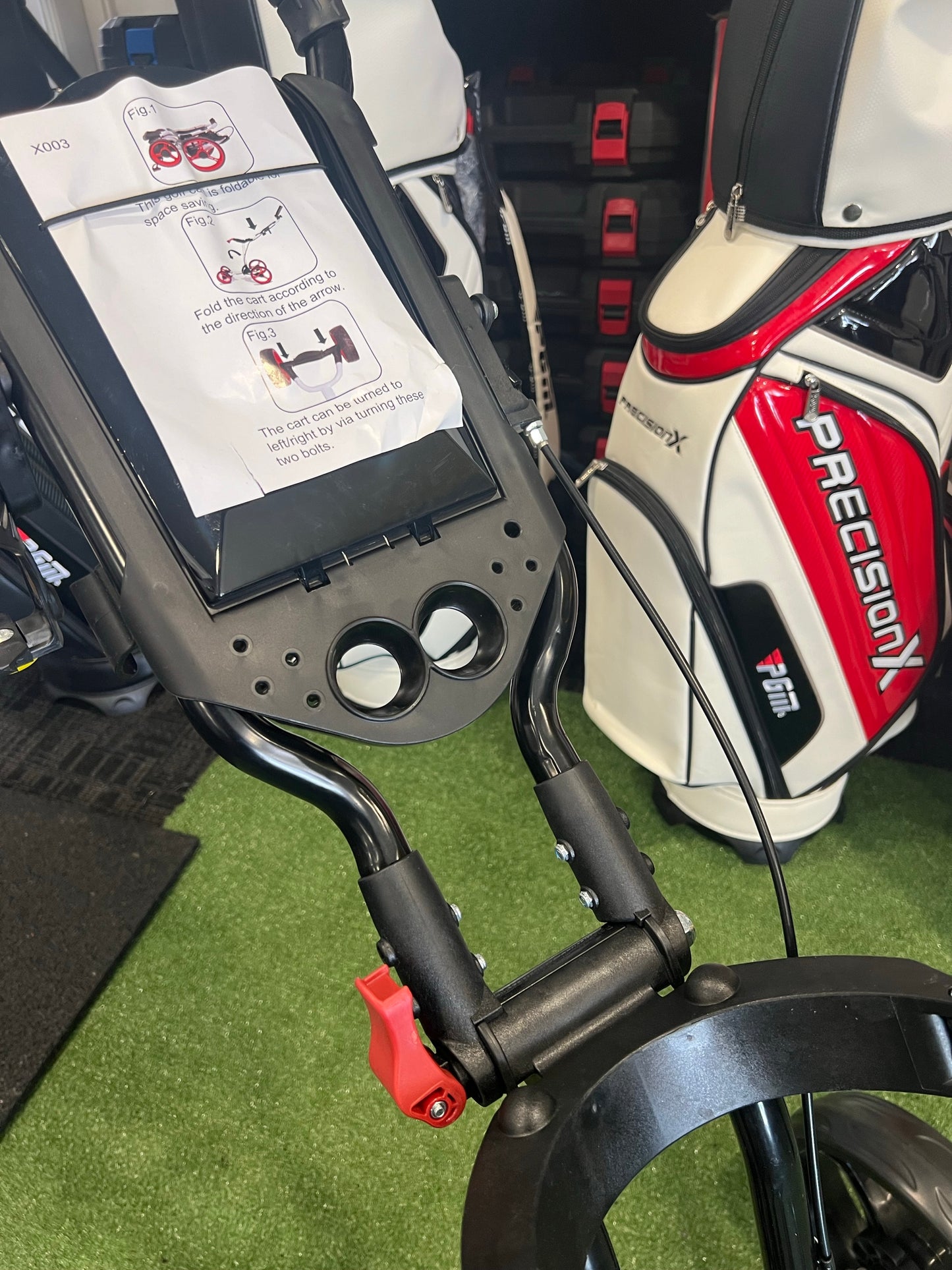 Four Wheel Golf Trolley
