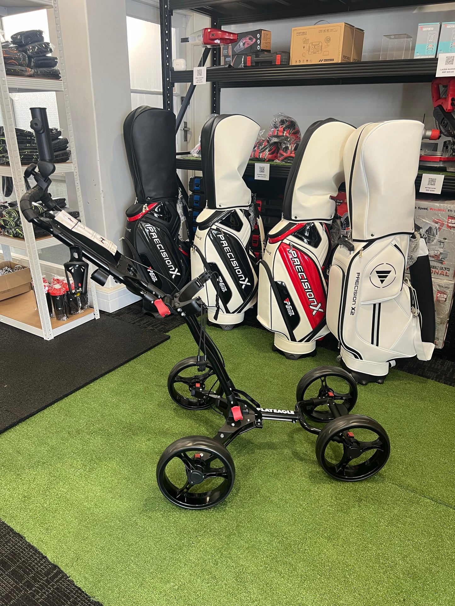 Four Wheel Golf Trolley