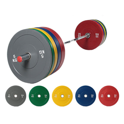 Coloured Olympic Barbell Weight Plate