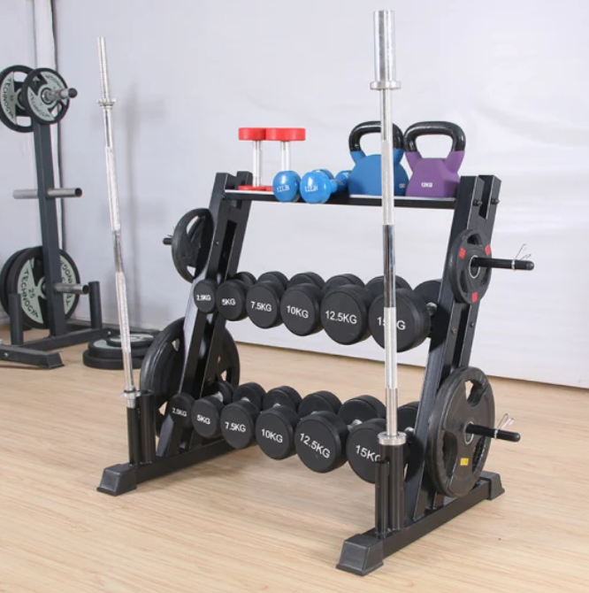 Multifunctional Weights Storage Rack