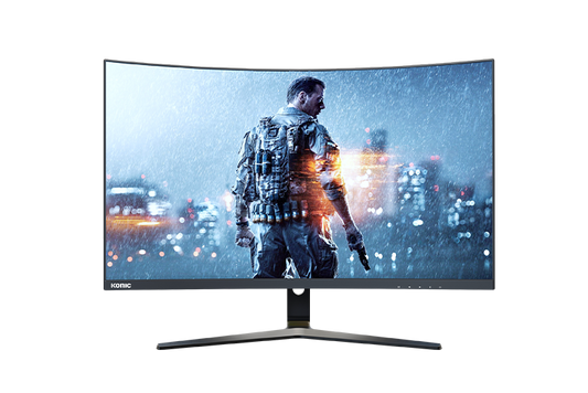 KONIC 27" FHD Curved Gaming Monitor 165HZ, 4MS 1920  1080